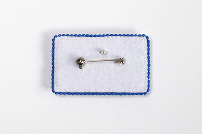 USA Patriotic - Readymade Beaded Brooch