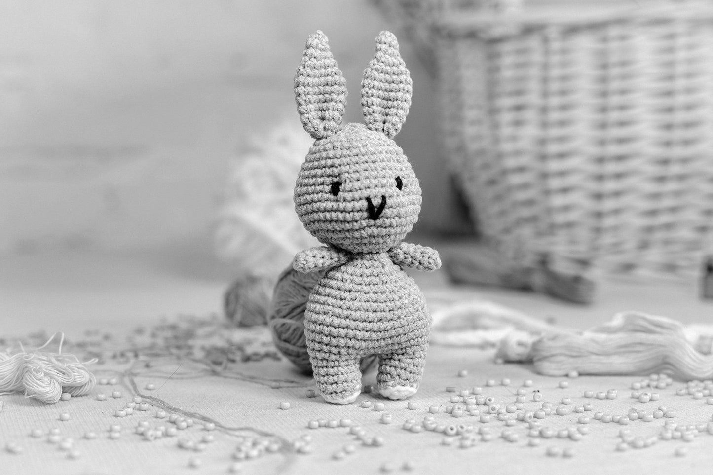 Crochet Bunny - Amigurumi Toys Readymade