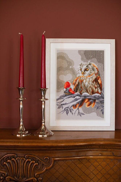 Owl - Cross stitch Embroidery DIY Kits