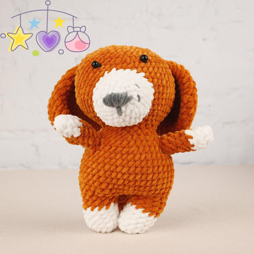 Crochet Dog Plushie - Amigurumi Toys Readymade
