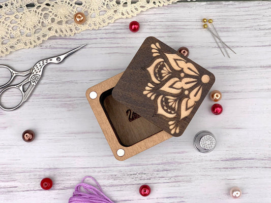 Wooden Sewing Box