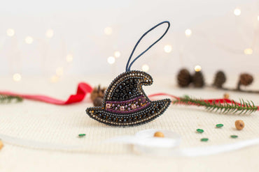 Witch Hat - Readymade Beaded Brooch