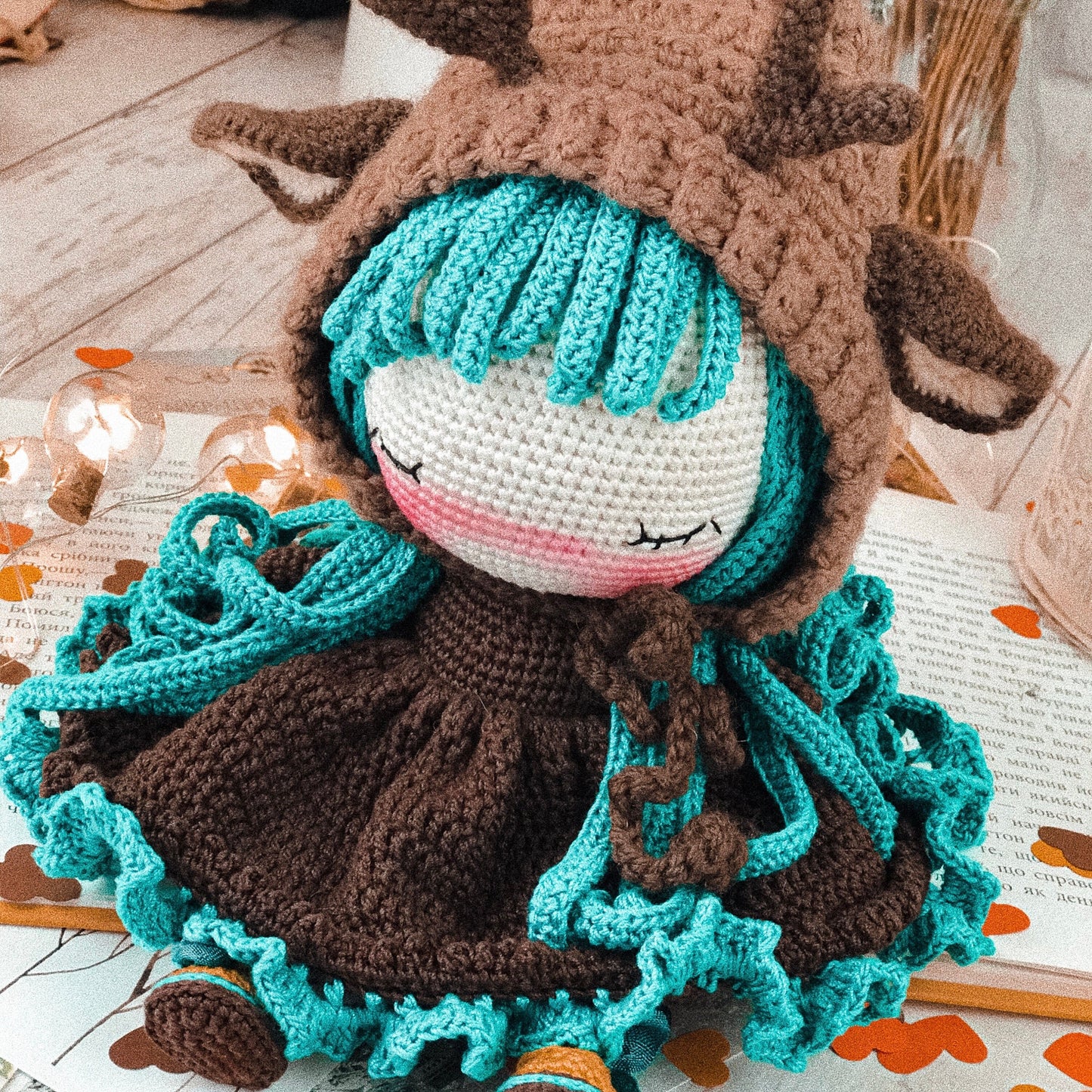Crochet Deer Doll - Amigurumi PDF Pattern