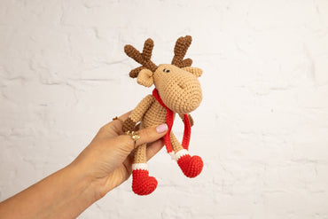 Christmas Reindeer - Crochet Amigurumi DIY kit
