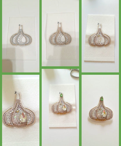 a collage of photos showing different types of jewelry