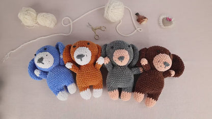 Plush Dog - Crochet Amigurumi DIY kit