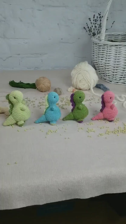 Dinosaur - Crochet Amigurumi DIY kit
