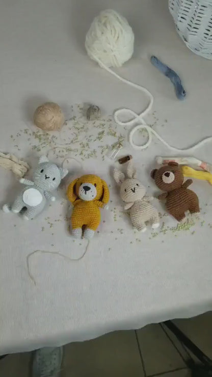 Teddy Bear - Crochet Amigurumi DIY kit