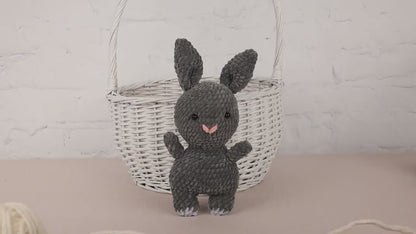 Plush Bunny - Crochet Amigurumi DIY kit