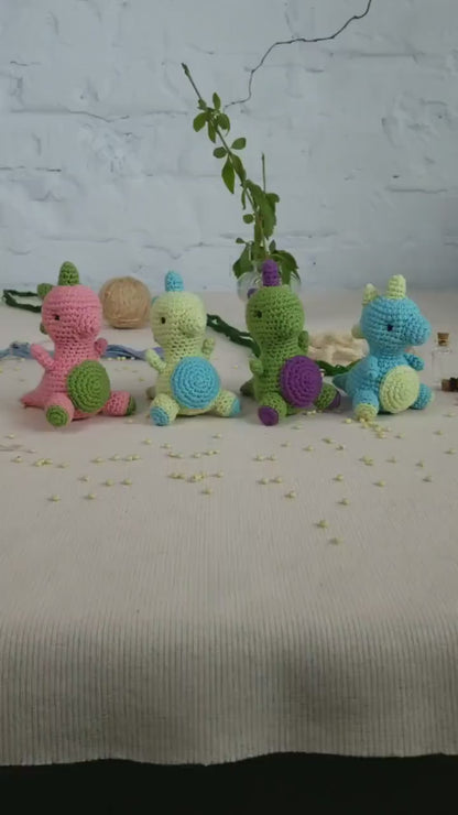 Dinosaur - Crochet Amigurumi DIY kit