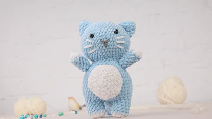 Plush Cat - Crochet Amigurumi DIY kit