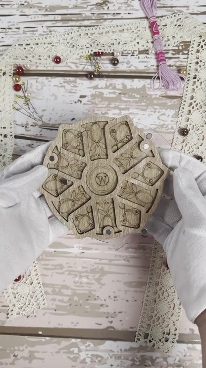 Seed Bead Organizer with Clear Lid