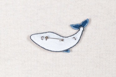 Blue Whale Brooch Beading DIY Kit