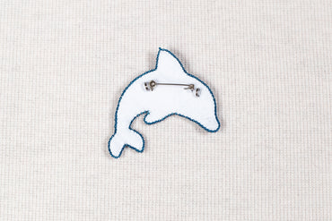 Dolphin Brooch Beading DIY Kit