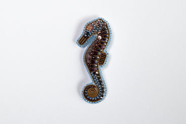 Seahorse Brooch Beading DIY Kit