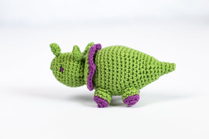 Crochet Kit for Adults Dinosaur, Beginner Crochet Kit, Animal Amigurumi DIY Craft Kit