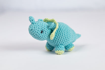 Crochet Kit for Adults Dinosaur, Beginner Crochet Kit, Animal Amigurumi DIY Craft Kit