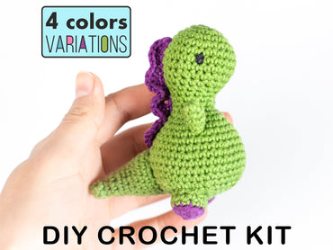 Dinosaur - Crochet Amigurumi DIY kit