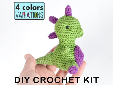 Dinosaur - Crochet Amigurumi DIY kit