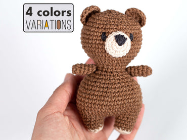 Teddy Bear - Crochet Amigurumi DIY kit