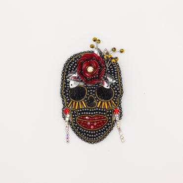 Skull Brooch Beading DIY Kit